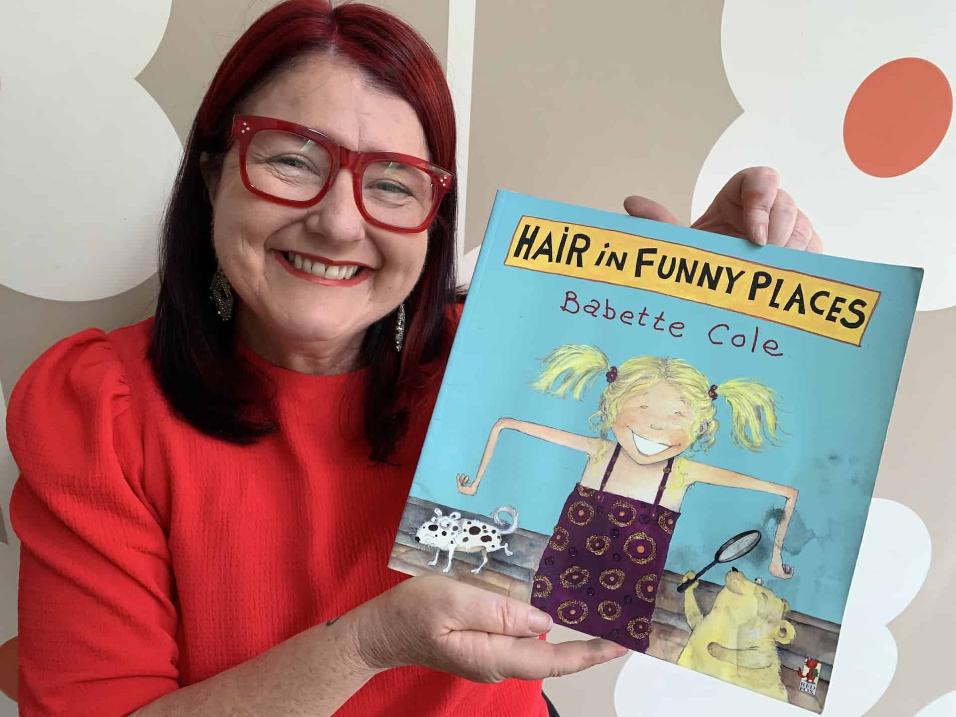 Hair In Funny Places - Book review by Rowena Thomas | 'Amazing Me'