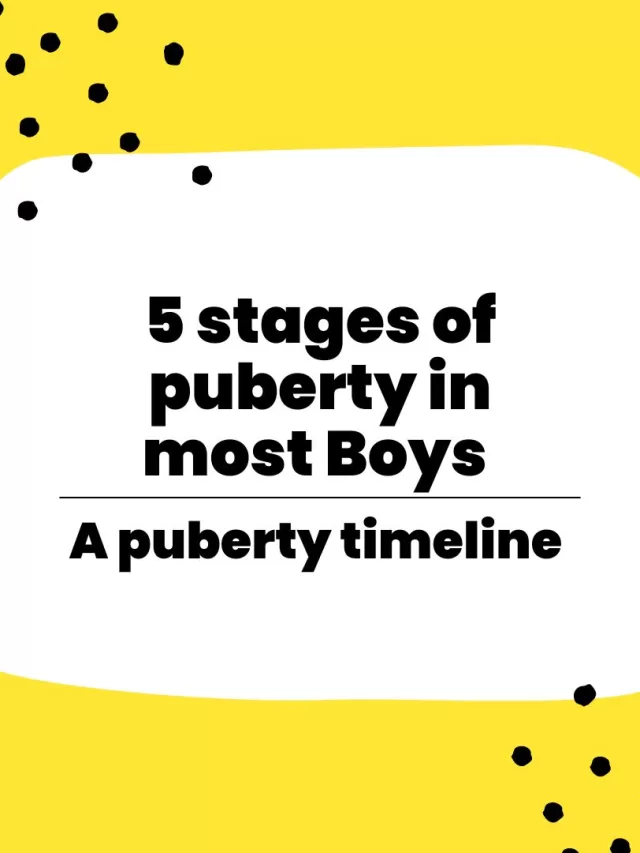 Signs of Puberty in Boys