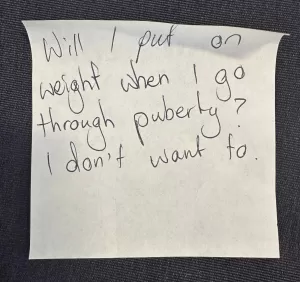 Will I put on weight in puberty (I don’t want to)
